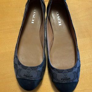 Classic Coach Ballet Flats